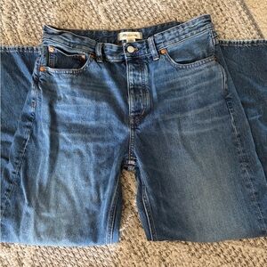 Madewell Women's darted barrel Jeans